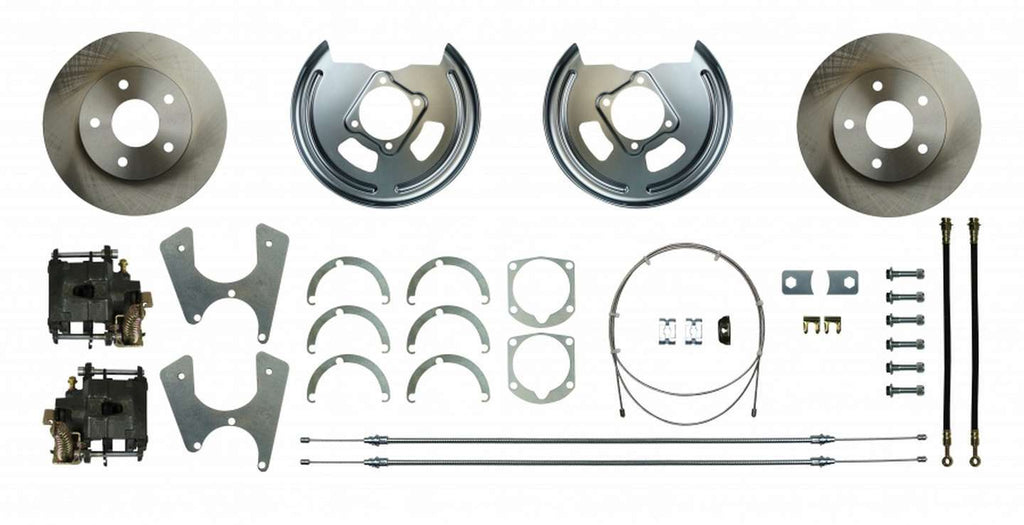 RIGHT STUFF DETAILING FSCRD01 - Rear Disc Conv. GM E-Brake Cables Incl. image