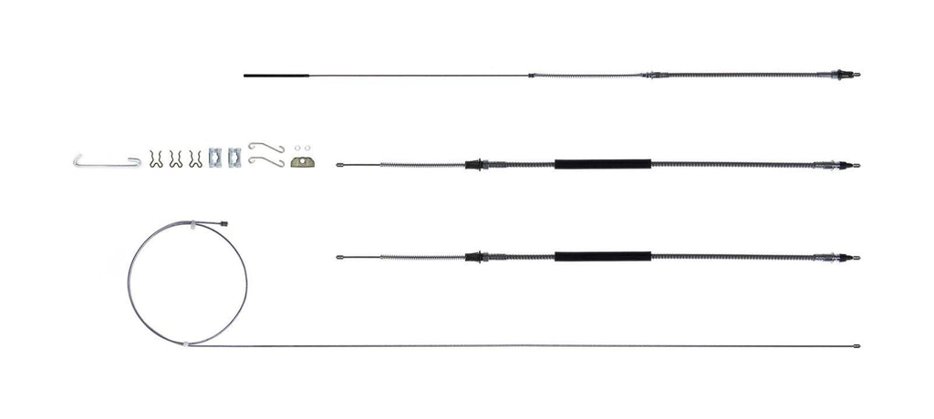 RIGHT STUFF DETAILING RSBCC03 - 68-72 Chevelle Brake Cable Set w/Hardware image
