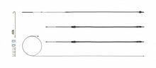 Load image into Gallery viewer, RIGHT STUFF DETAILING RSBCF02S - Brake Cable Set w/Hardwa re 68-69 Camaro Stainles image