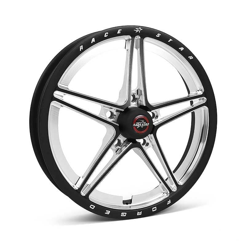 RACE STAR INDUSTRIES 63-73547202B - 63 Pro Forged 17x3.5 Lug Mount Black Anodized image