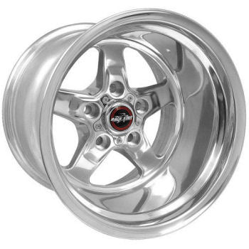 RACE STAR INDUSTRIES 92-512247DP - 92 Drag Star Polish 15x1 2 5x4.75BC 4.00BS image