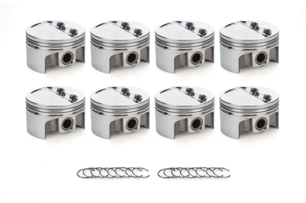 RACE TEC PISTONS 1000129 - SBC Dished Piston Set 4.030 Bore -12.3cc image