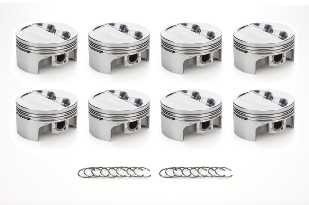 RACE TEC PISTONS 1000133 - SBC Dished Piston Set 4.030 Bore -12.3cc image