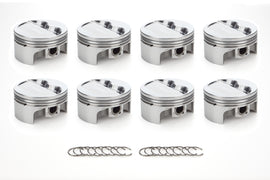 RACE TEC PISTONS 1000133 - SBC Dished Piston Set 4.030 Bore -12.3cc image