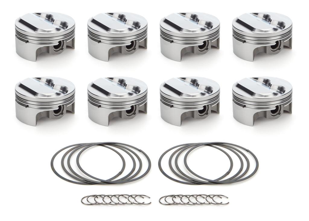 RACE TEC PISTONS 1000176 - SBC Dome Piston Set 4.040 Bore + 7.6cc image