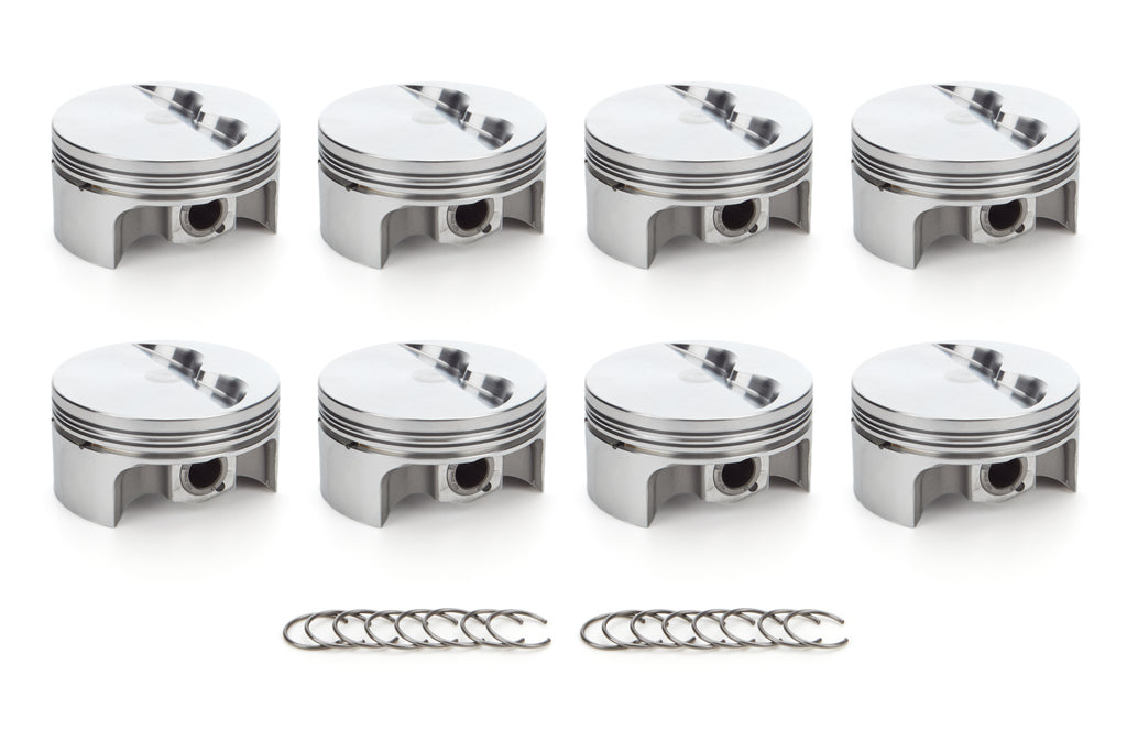 RACE TEC PISTONS 1000184 - SBC FT Piston Set 4.155 Bore - 5cc image