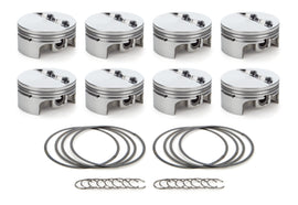 RACE TEC PISTONS 1000190 - SBC FT Piston Set 4.125 Bore - 5cc image