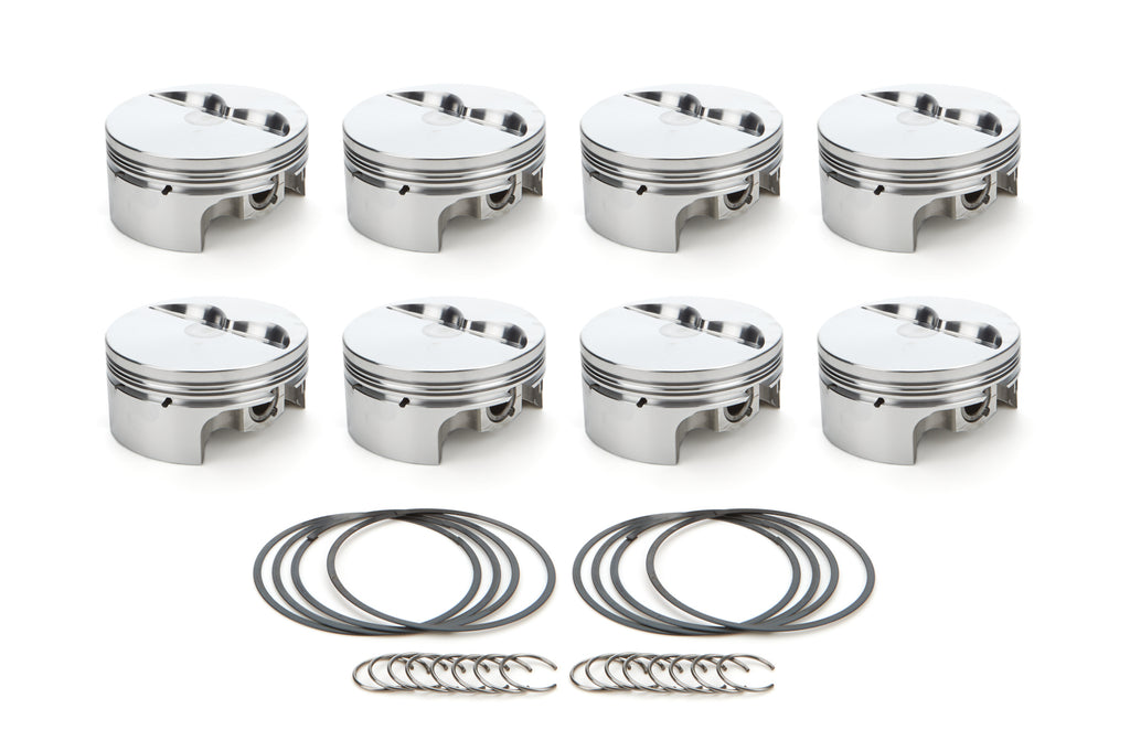 RACE TEC PISTONS 1000192 - SBC FT Piston Set 4.155 Bore - 5cc image