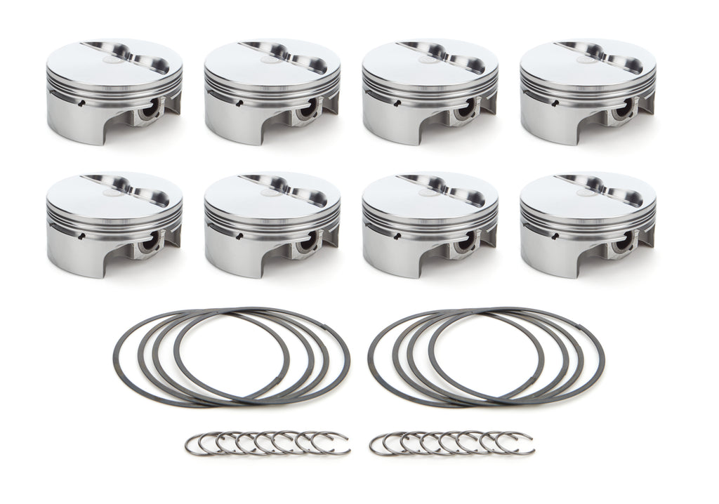 RACE TEC PISTONS 1000197 - SBC FT Piston Set 4.125 Bore - 5cc image