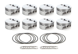 RACE TEC PISTONS 1000197 - SBC FT Piston Set 4.125 Bore - 5cc image