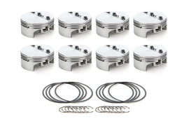 RACE TEC PISTONS 1000199 - SBC FT Piston Set 4.155 Bore - 5cc image