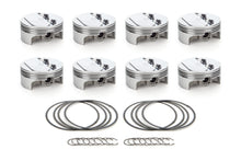 Load image into Gallery viewer, RACE TEC PISTONS 1000239 - SBC Dome Piston Set 4.155 Bore -0.8cc image