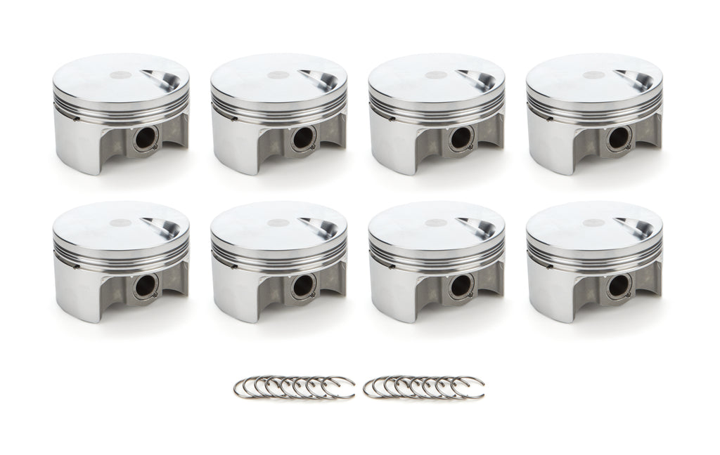 RACE TEC PISTONS 1000246 - BBC FT Piston Set 4.500 Bore -3cc image