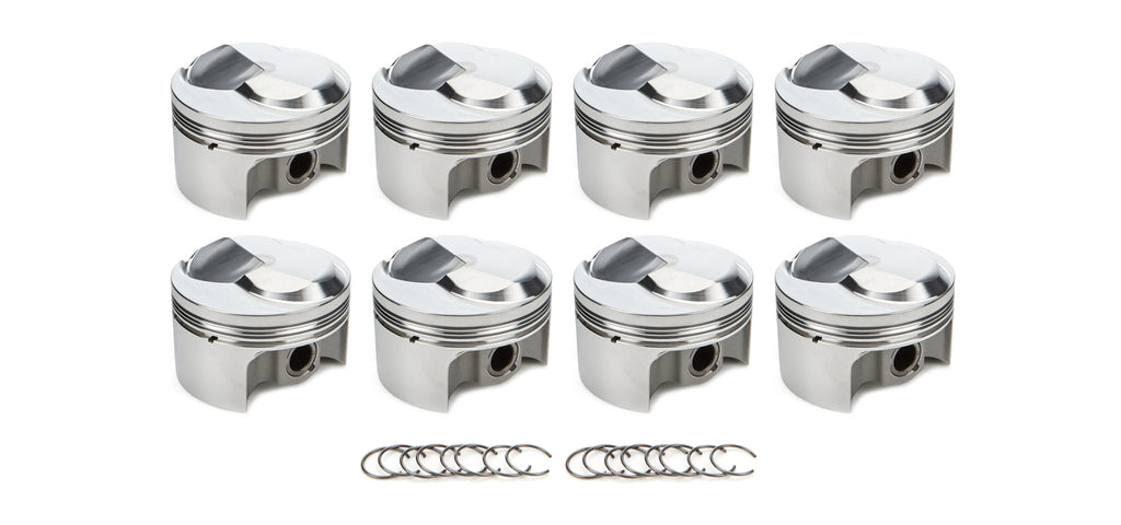 RACE TEC PISTONS 1000289 - BBC Dome Piston Set 4.310 Bore +27.5cc image