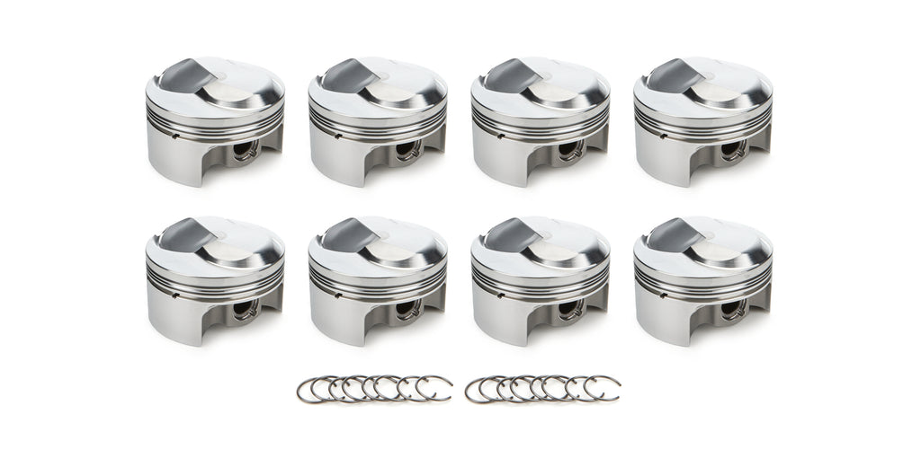 RACE TEC PISTONS 1000295 - BBC Dome Piston Set 4.280 Bore +28.9cc image