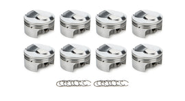 RACE TEC PISTONS 1000296 - BBC Dome Piston Set 4.310 Bore +27.5cc image