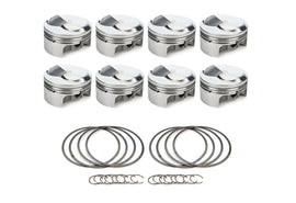 RACE TEC PISTONS 1000307 - BBC Dome Piston Set 4.280 Bore +22.7cc image