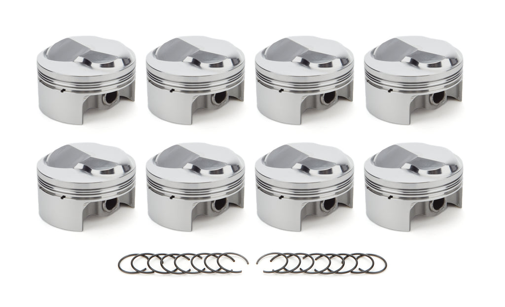 RACE TEC PISTONS 1000329 - BBC Dome Piston Set 4.500 Bore +38.4cc image