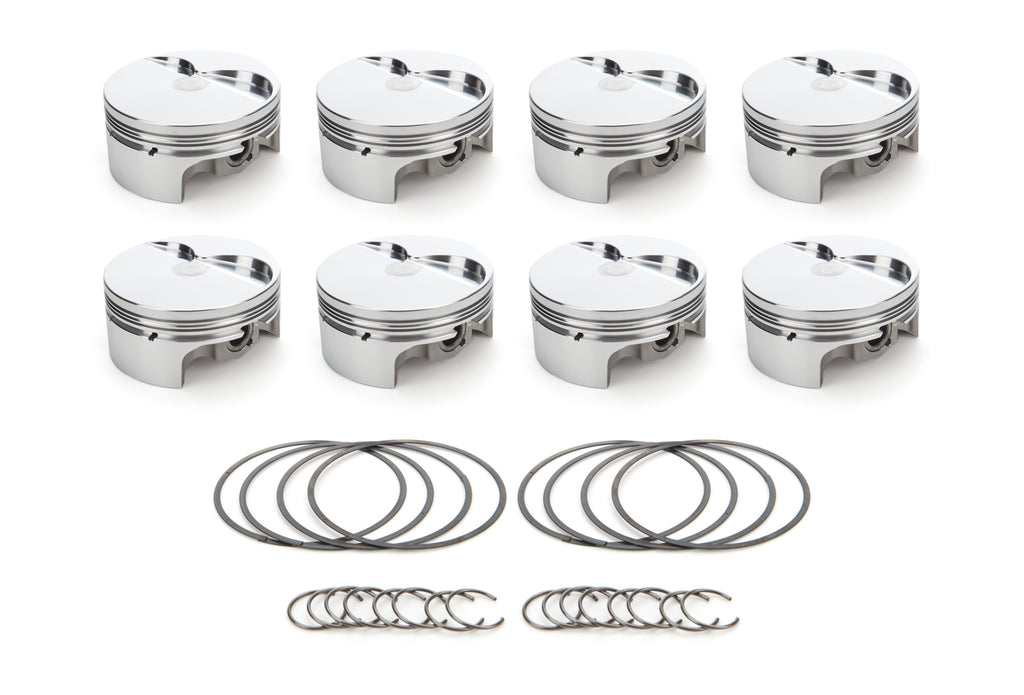 RACE TEC PISTONS 1000372 - SBF FT Piston Set w/TWH 4.125 Bore -3.8cc image