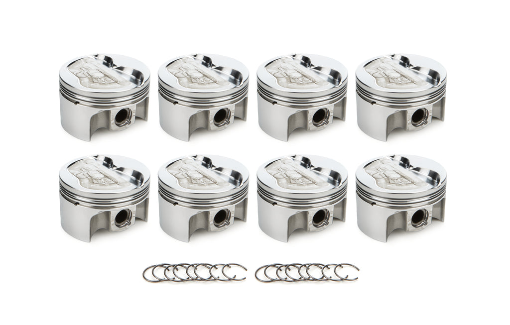 RACE TEC PISTONS 1000377 - SBF Dished Piston Set 4.030 Bore -9.5cc image