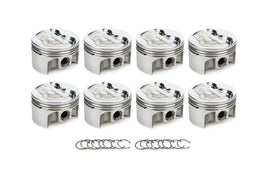 RACE TEC PISTONS 1000377 - SBF Dished Piston Set 4.030 Bore -9.5cc image