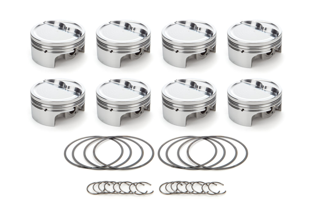 RACE TEC PISTONS 1000385 - SBF Dished Piston Set 4.125 Bore -19.7cc image