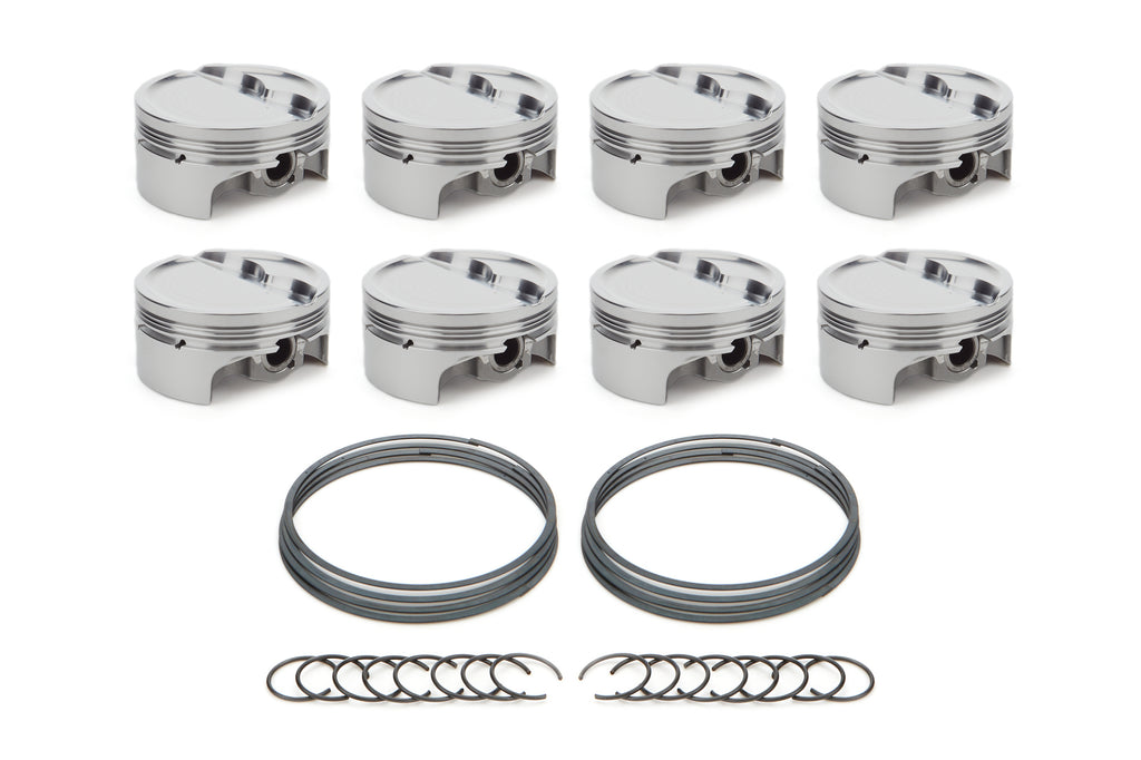 RACE TEC PISTONS 1000390 - SBF Dished Piston Set 4.030 Bore -20cc image