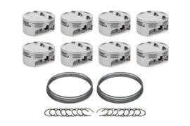 RACE TEC PISTONS 1000390 - SBF Dished Piston Set 4.030 Bore -20cc image