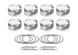 RACE TEC PISTONS 1000403 - SBF Dish Piston Set w/TW 4.030 Bore -16cc image