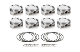 RACE TEC PISTONS 1000410 - SBF Dish Piston Set w/TW 4.030 Bore -20cc image