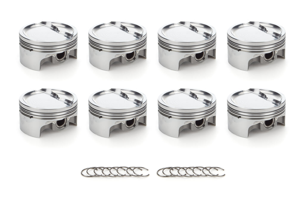 RACE TEC PISTONS 1000504 - SBF 351W Dish Piston Set .4.030 Bore -29.1cc image