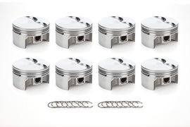 RACE TEC PISTONS 1000591 - GM LS FT Piston Set 4.010 Bore -3.3cc image