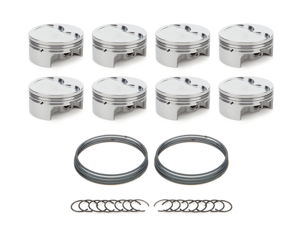 RACE TEC PISTONS 1000623 - GM LS Dished Piston Set 4.125 Bore -6cc image