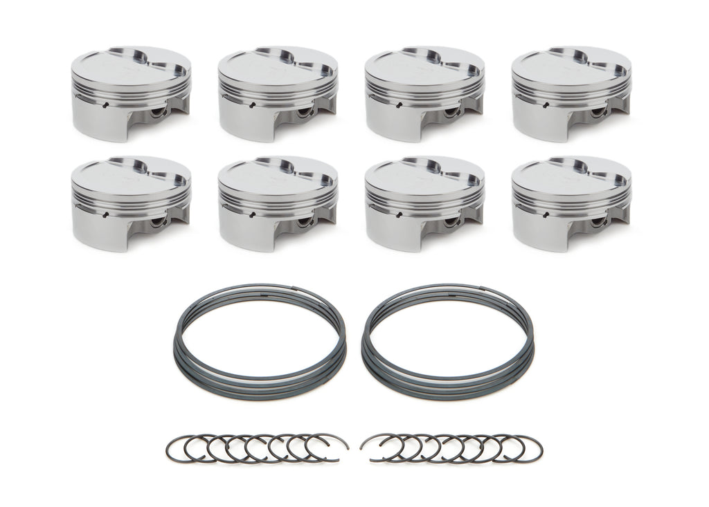 RACE TEC PISTONS 1000629 - GM LS Dished Piston Set 4.030 Bore -10cc image