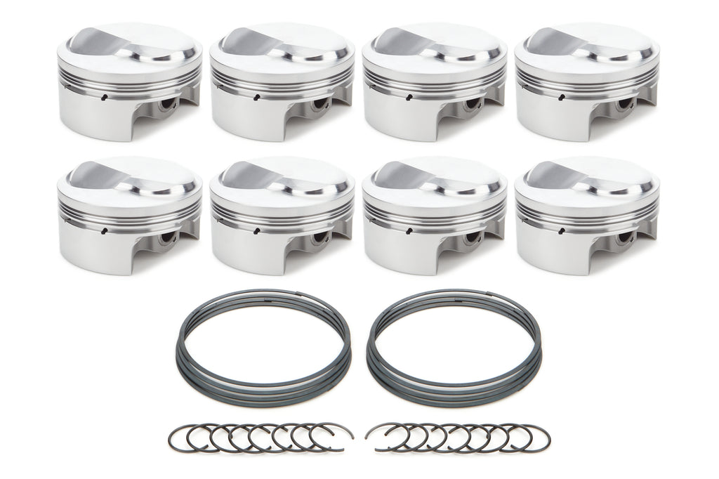 RACE TEC PISTONS 1000683 - BBC Dome Piston Set 4.600 Bore +28.7cc image