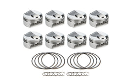 RACE TEC PISTONS 1000686 - BBC Dome Piston Set 4.310 Bore +39.8cc image