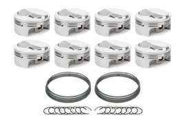 RACE TEC PISTONS 1000693 - BBC Dome Piston Set 4.600 Bore +28.7cc image