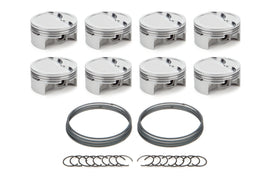 RACE TEC PISTONS 1000736 - GM LS Dished Piston Set 4.010 Bore -10cc image