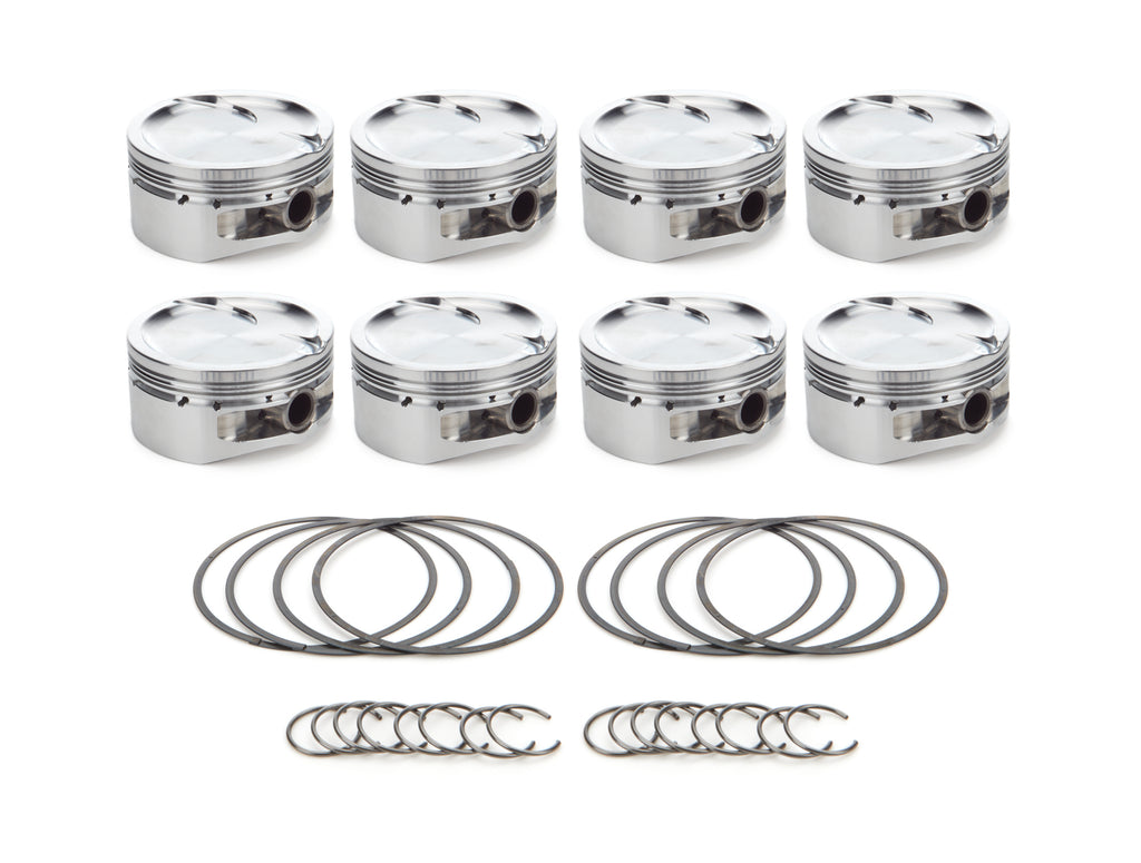 RACE TEC PISTONS 1001171 - GM LS Dished Piston Set 4.125 Bore -23.5cc image