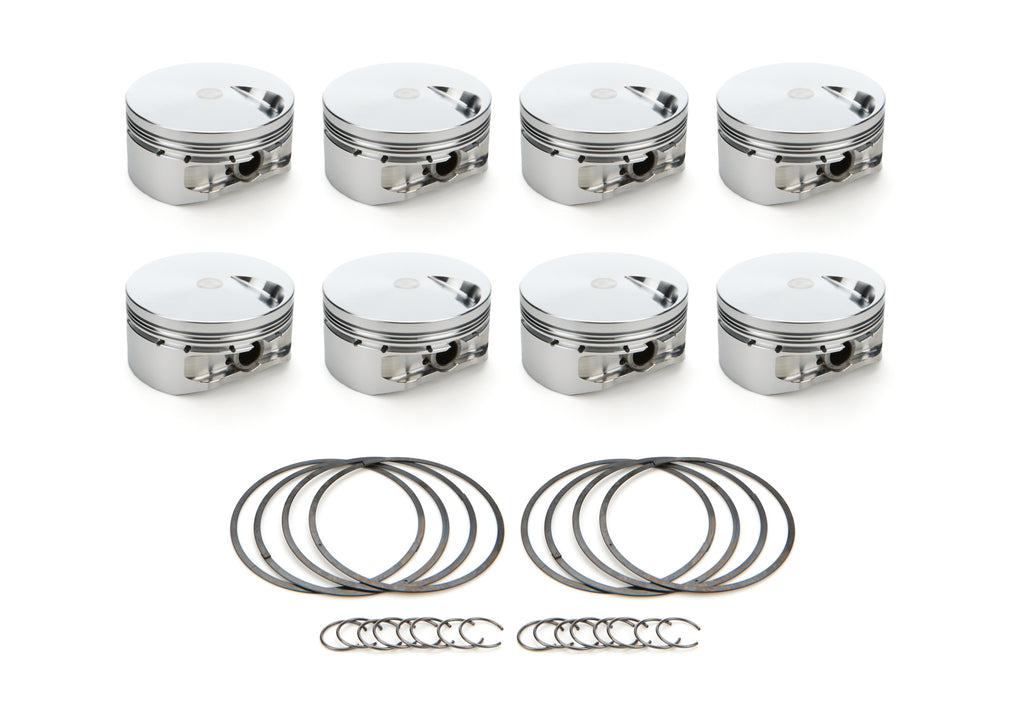 RACE TEC PISTONS 1001266 - BBC FT Piston Set 4.500 Bore -3cc image