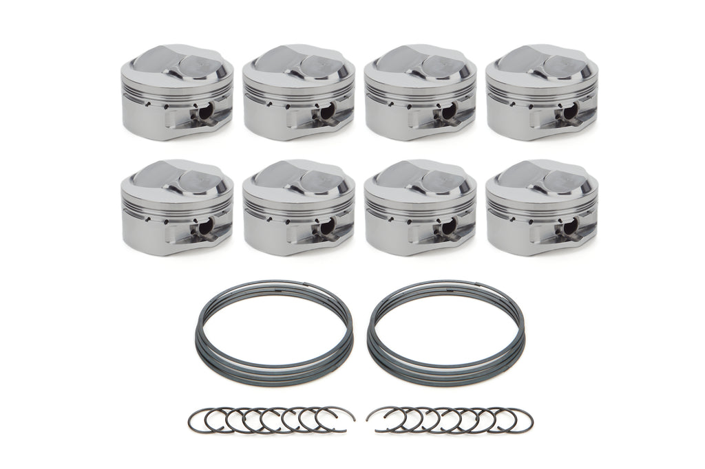 RACE TEC PISTONS 1001293 - BBC Dome Piston Set 4.500 Bore +40.1cc image