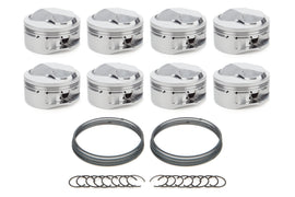 RACE TEC PISTONS 1001296 - BBC Dome Piston Set 4.600 Bore +36.6cc image