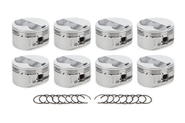 RACE TEC PISTONS 1001340 - SBF Dome Piston Set 4.030 Bore +3cc image