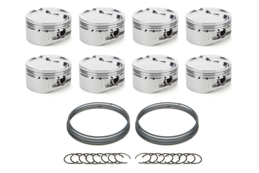 RACE TEC PISTONS 1001359 - SBF Dished Piston Set 4.030 Bore - 21.7cc image