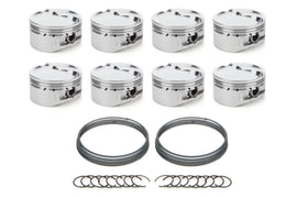 RACE TEC PISTONS 1001359 - SBF Dished Piston Set 4.030 Bore - 21.7cc image