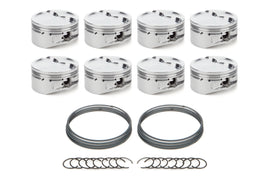 RACE TEC PISTONS 1001362 - SBF Dished Piston Set 4.030 Bore - 20.0cc image