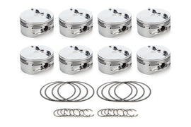 RACE TEC PISTONS 1001401 - SBF FT Piston Set 4.125 Bore -5.2cc image