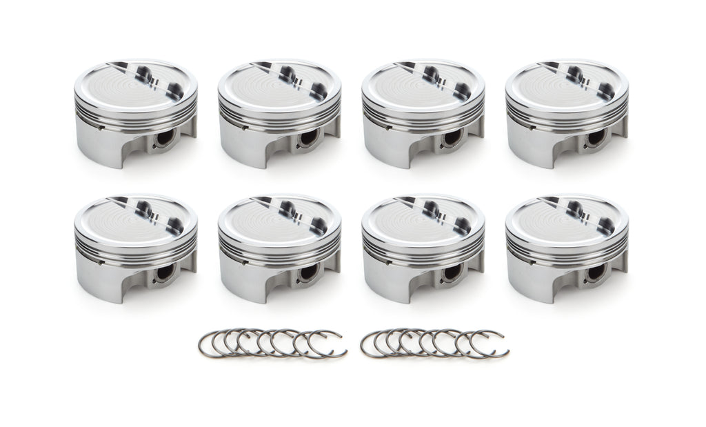 RACE TEC PISTONS 1001604 - SBC Dished Piston Set 4.040 Bore -  12.7cc image