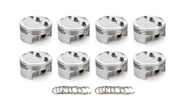 RACE TEC PISTONS 1001604 - SBC Dished Piston Set 4.040 Bore -  12.7cc image