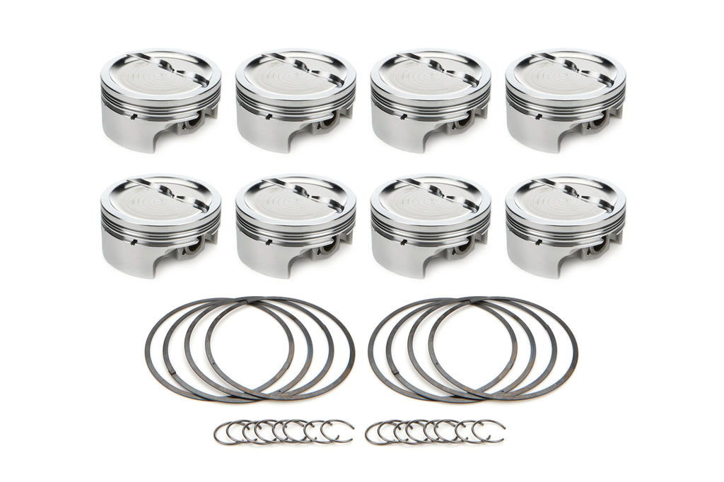 RACE TEC PISTONS 1001655 - SBC Dished Piston Set 4.155 Bore -  23.9cc image